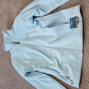 Womens columbia fleece blue size xs